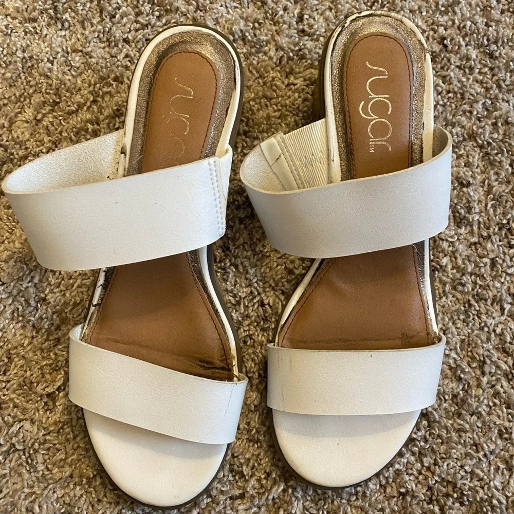 White heels